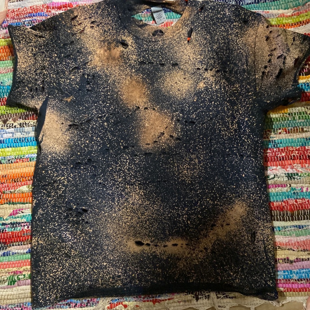 Distressed tshirt